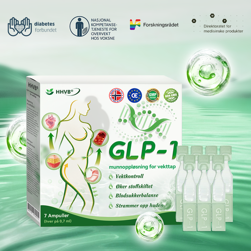 Offisiell butikk | 𝑯𝑯𝑽𝑩®👩⚕️🥇GLP-1 vekttap oral løsning Bare én gang i uken, synlige resultater på 7 dager ✅ For fedme, hjerte- og karsykdommer, diabetes, søvnapné, leddproblemer og mer