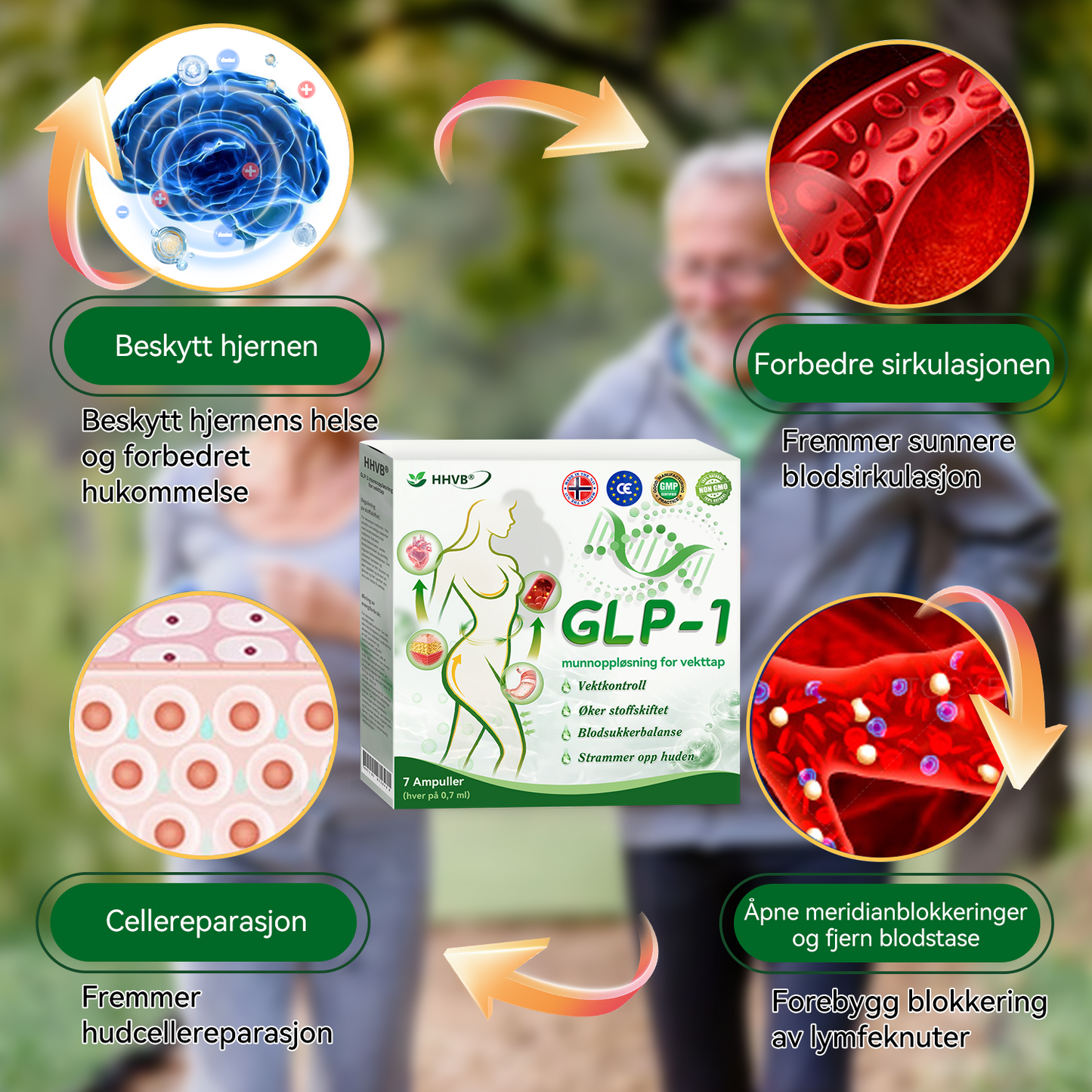 Offisiell butikk | 𝑯𝑯𝑽𝑩®👩⚕️🥇GLP-1 vekttap oral løsning Bare én gang i uken, synlige resultater på 7 dager ✅ For fedme, hjerte- og karsykdommer, diabetes, søvnapné, leddproblemer og mer