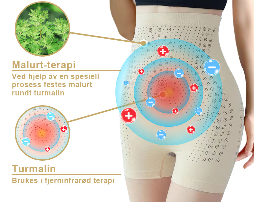 𝑷𝑬𝑨𝑹𝑳𝑴𝑶𝑶𝐍™ Isesilke Ionfiber Reparerende og Formende Shorts 👨⚕️Fettforbrenning, oppstramming av huden, fremmer blodsirkulasjon og lymfedrenasje for helhetlig helse