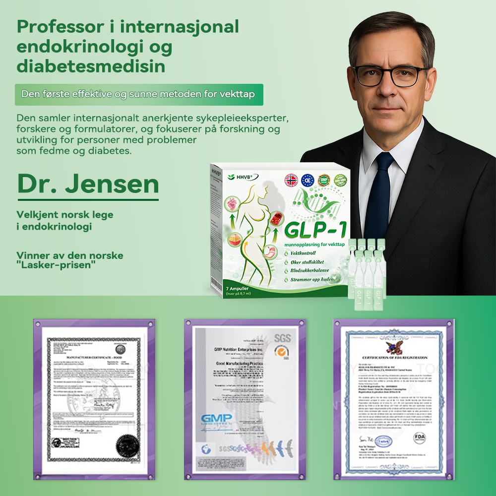 Offisiell butikk | 𝑯𝑯𝑽𝑩®👩⚕️🥇GLP-1 vekttap oral løsning Bare én gang i uken, synlige resultater på 7 dager ✅ For fedme, hjerte- og karsykdommer, diabetes, søvnapné, leddproblemer og mer