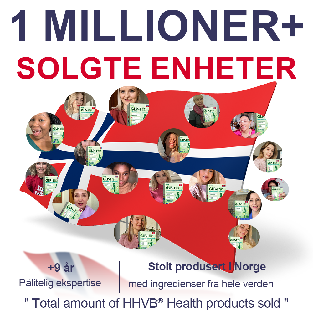 𝑶𝒇𝒇𝒊𝒄𝒊𝒂𝒍 𝑺𝒕𝒐𝒓𝒆 | 𝑯𝑯𝑽𝑩®👩⚕️𝐺𝐿𝑃-𝟏 Seks-i-én helseløsning som munnvæske (Kun én gang i uken – synlige resultater på 7 dager) ✅ For overvekt, hjerte- og karhelse, diabetes, søvnapné, leddplager og mer