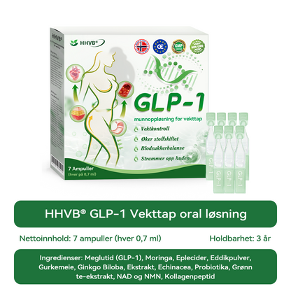 Offisiell butikk | 𝑯𝑯𝑽𝑩®👩‍⚕️🥇GLP-1 vekttap oral løsning  Bare én gang i uken, synlige resultater på 7 dager ✅ For fedme, hjerte- og karsykdommer, diabetes, søvnapné, leddproblemer og mer