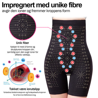 𝑷𝑬𝑨𝑹𝑳𝑴𝑶𝑶𝐍™ Isesilke Ionfiber Reparerende og Formende Shorts 👨‍⚕️Fettforbrenning, oppstramming av huden, fremmer blodsirkulasjon og lymfedrenasje for helhetlig helse