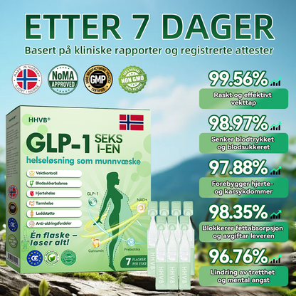𝑶𝒇𝒇𝒊𝒄𝒊𝒂𝒍 𝑺𝒕𝒐𝒓𝒆  | 𝑯𝑯𝑽𝑩®👩‍⚕️𝐺𝐿𝑃-𝟏  Seks-i-én helseløsning som munnvæske (Kun én gang i uken – synlige resultater på 7 dager） ✅  For overvekt, hjerte- og karhelse, diabetes, søvnapné, leddplager og mer
